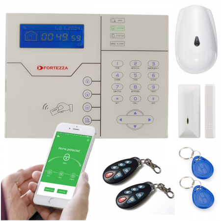 Alarma wireless FORTEZZA PRO GSM/IP M5D