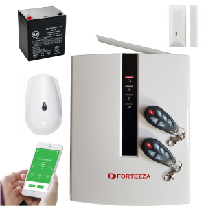 Sistem alarma hybrid (wireless+cablat) Fortezza Pro GSM/IP COM1832 Plus